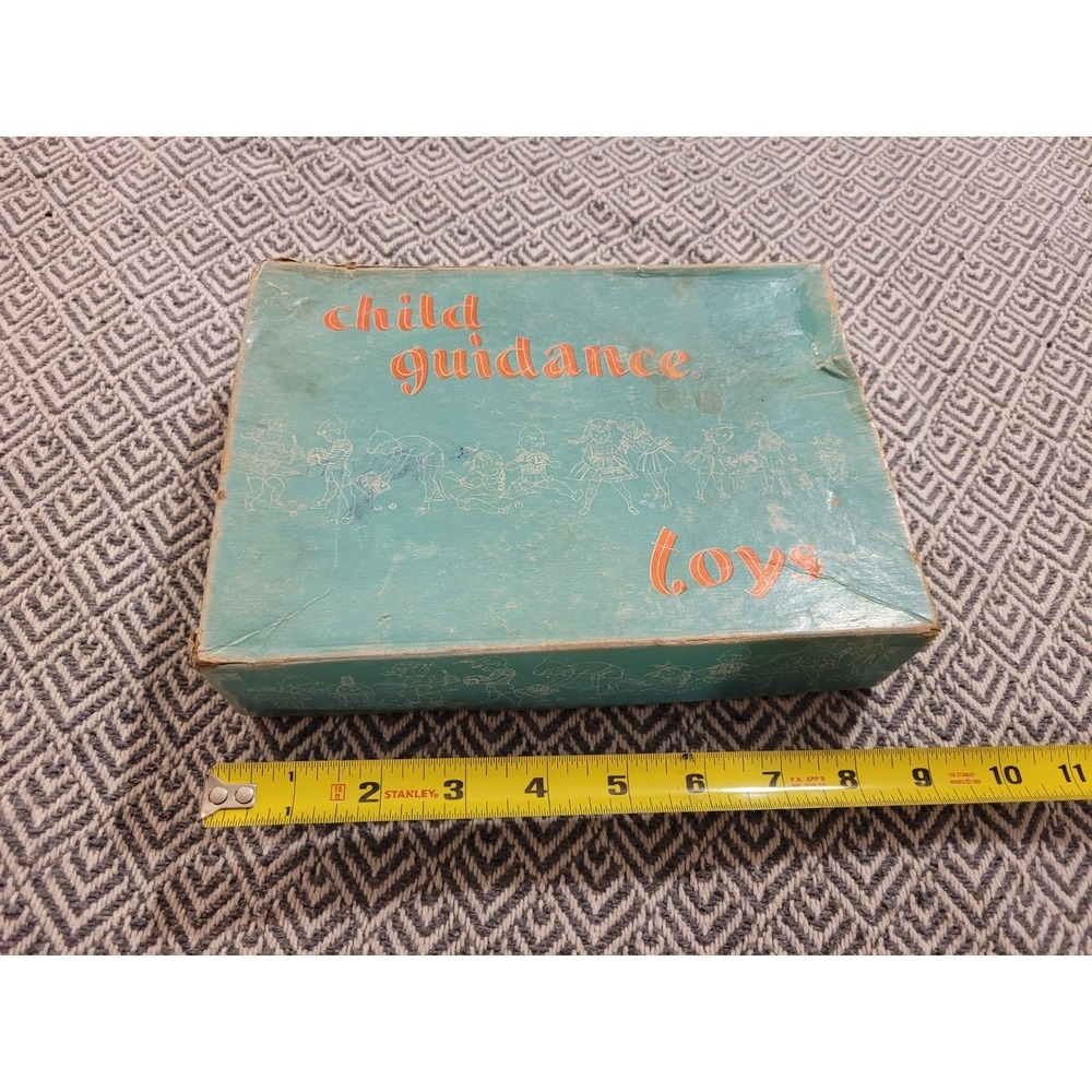 Vintage 1963 A Childs Guidance Addition/Subtraction Balane Scale Game Complete